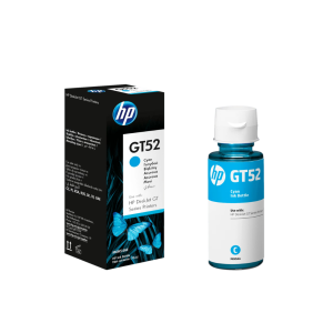 Botella de tinta HP GT52 Cian