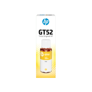 Botella de tinta HP GT52 Amarilla